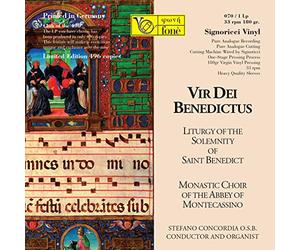 Monastic Choir of Abbey of Montecassino - Vir Dei Benedictus.Liturgy of the Solemnity of Saint Benedict [Vinilo]