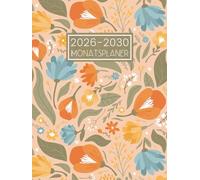 Monatsplaner 2026-2030: 5 Jahreskalender von Januar 2026 bis Dezember 2030 - Ein Monat auf Zwei Seiten || 60 Monate Terminplaner mit Feiertagen - Großes Format