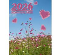 Monatsplaner 2026: Attraktiver Cover-Organizer, der die Konzentration von Mädchen stärkt, die nach Erfolg streben.