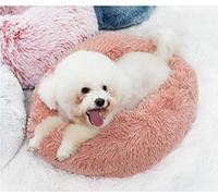 Monba Sofá cama para perros extremadamente suave y ultra grande con funda extraíble, lavable, redondo, cojín de nido de gato, tapete ortopédico para mascotas con cremallera