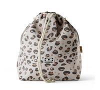 monbento - Bolsa Térmica para Comida Fresh graphic Leopard - Lunch Bag 5,7 l con Correa Extraíble - Ideal para Llevar una Fiambrera + Botella + Cubiertos al Trabajo o de Picnic - Motivo Pantera