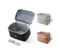 monbento - Bolsa Termica Porta Alimentos Arctic negro Onyx - Nevera Pequeña Portatil para Fiambrera, Botella y Accessorios - Lunch Bag Adultos 5L con Correa Extraíble - Ideal para Trabajo/Picnic