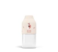 monbento - Botella de agua para niños MB Positive S Fox, 330 ml, a prueba de fugas, perfecta para la escuela, sin BPA