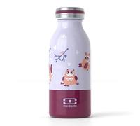 monbento - Cantimplora Isotermica Niños MB Cooly Owly - Búho - Botella Hermética para Niños Escuela/Parque - Sin BPA - Segura y Duradera - Purpura