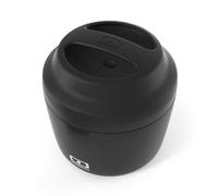 monbento - Fiambrera Térmica MB Element Onyx - Caja Bento Hermética - Mantiene la Comida Caliente o Fría hasta 10 Horas - Trabajo/Escuela - Sin BPA - Segura y Duradera - Negro