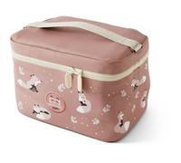 Monbento Frosty 5l Bolsa Térmica Infantil Cannelle Fox, Asa Superior, Doble Cremallera, Bolsillo Interior Con Cremallera Y Ventana De Personalización