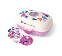 monbento X Catimini - Caja de Merienda Infantil MB Gram Cream Paper Cut - Caja de Merienda para Niños - Ideal Escuela/Parque - Sin BPA - Segura y Duradera - Crema Rosa