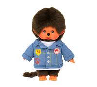 Monchhichi Bandai - Chaqueta de Peluche icónico de los años 80 (20 cm, 20 cm, para niños y Adultos) - SE23396