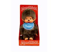Sekiguchi Toy Partner Peluche Monchhichi con babero azul (255040)
