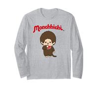 Monchhichi Cute Stance Thumbs Up Fluffy Little Guy Manga Larga