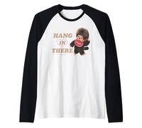 Monchhichi Hang In There Monchhichi with Bib and Pacifier Camiseta Manga Raglan