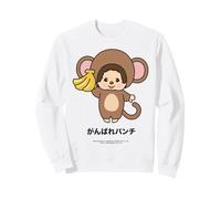Monchhichi Hang In There Punch-Kun! Monchhichi & Bananas Sudadera