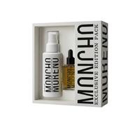 MONCHO MORENO Exclusive Edition Pack - Bond, J’aime Bond + Shine On Me - Tratamiento Reparador Antifrizz con M28 y Aceite Capilar - Protección Térmica y Brillo para Cabello Seco y Dañado