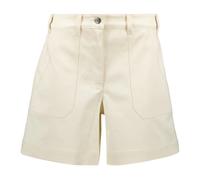 Moncler - Bermudas de Gabardina - Shorts - Mujer - Beige - XS -