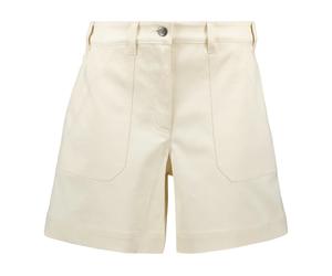 Moncler - Bermudas de Gabardina - Shorts - Mujer - Beige - XS -