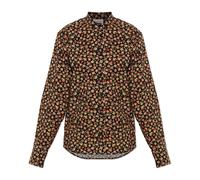 Moncler - Camisa con Estampado Floral - Blouses & Shirts - Mujer - Naranja - XS -