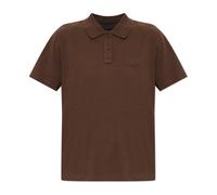 Moncler - Camisa Polo con Aplique - Tops - Mujer - Marrón - L -