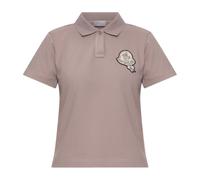 Moncler - Camisa Polo con Parche de Logo - Tops - Mujer - Rosa - XS -