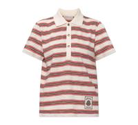 Moncler - Camisa Polo de Rayas - Tops - Mujer - Beige - S -