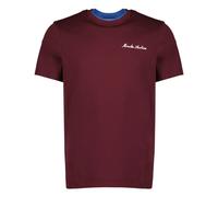Moncler - Camiseta con Logo Bordado - Tops - Hombre - Rojo - M -