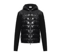 Moncler - Cárdigan con delantero acolchado - Knitwear - Hombre - Negro - 3XL -