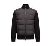 Moncler - Cárdigan de lana acolchado con cremallera - Jackets - Hombre - Negro - M -