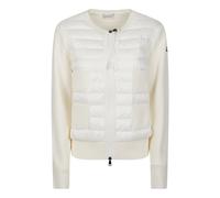 Moncler - Cárdigan de Tricot - Jackets - Mujer - Blanco - M -