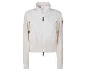 Moncler - Cárdigan Grenoble acolchado con cremallera - Jackets - Mujer - Blanco - M -