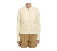 Moncler - Cardigan Tricot - Jackets - Mujer - Beige - M -