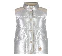 Moncler - Chaleco Acolchado Pinchot de Lamé - Jackets - Mujer - Gris - S -