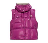 Moncler - Chaleco de plumas Pario - Jackets - Mujer - Rosa - S -