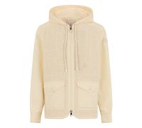 Moncler - Erable Bouclé Hooded Jacket - Sweatshirts & Hoodies - Hombre - Beige - M -