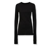 Rick Owens- Girder Long Sleeve Tee- Tops- Mujer- Negro- S- Girder Long Sleeve Tee