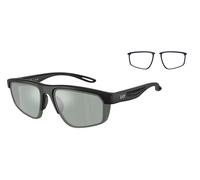 Moncler Hombre Moncler Q74003 628882 Gafas de sol Inyectado Negro Verde Cuadrada Normal