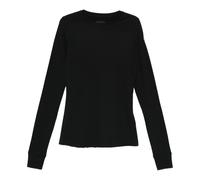 Moncler - Knitted Girder LS T-shirt - Tops - Hombre - Negro - S -