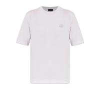 Moncler - Logo Cotton T-shirt - Tops - Mujer - Púrpura - M -