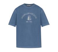 Moncler - Logo T-Shirt - Tops - Hombre - Azul - S -