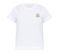 Moncler - Logo T-Shirt - Tops - Mujer - Blanco - XS -