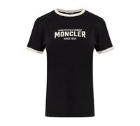 Moncler - Logo T-Shirt - Tops - Mujer - Negro - S -