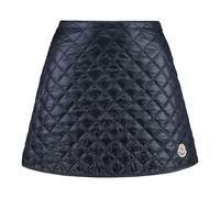 Moncler - Minifalda Acolchada con Diamantes - Skirts - Mujer - Azul - 2XS -