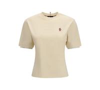 Moncler - T-Shirt - Tops - Mujer - Beige - XS -
