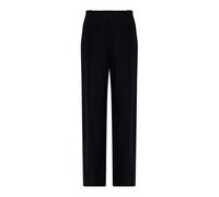 Moncler - Pantalones Anchos de Algodón - Trousers - Mujer - Azul - M -