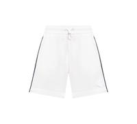 Moncler - Pantalones Cortos con Ribete de Logo - Shorts - Mujer - Blanco - M -