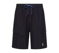 Moncler - Pantalones Cortos Gabardina de Jersey de Algodón - Shorts - Hombre - Azul - L -