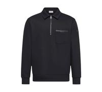 Moncler - Pocket Detail LS Polo - Sweatshirts & Hoodies - Hombre - Azul - S -