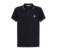 Moncler - Polo con logo - Tops - Hombre - Azul - XL -