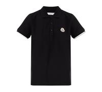 Moncler - Polo con Logo - Tops - Mujer - Negro - L -
