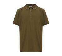Moncler - Polo con parche de logo - Tops - Hombre - Verde - L -