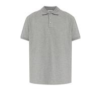Moncler - Polo con parche del logo distintivo - Tops - Hombre - Gris - M -