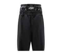 Moncler- Asap Rocky Logo Print Shorts- Shorts- Hombre- Negro- S- Asap Rocky Logo Print Shorts